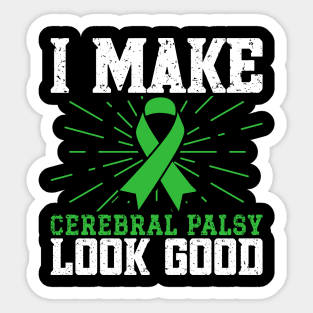 Cerebral Palsy Warrior Sayings Cerebral Palsy Awareness Sticker